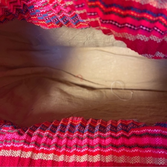 JadeTribe Beach Basket Large Tassel Multi/Pink - Picture 7 of 12